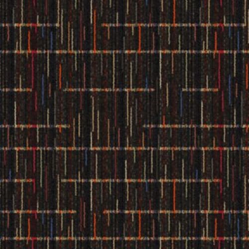 Amity in Black Velvet Carpet Tile