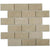 Crema Marfil in Crema Marfil 2x4 Beveled Brick Natural Stone