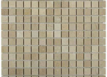 Crema Marfil in Crema Marfil 2x4 Beveled Brick