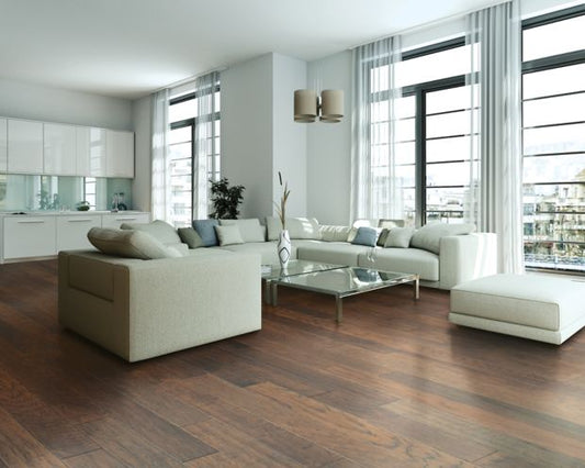 Indian Peak Hickory in Mocha Hickory Hardwood