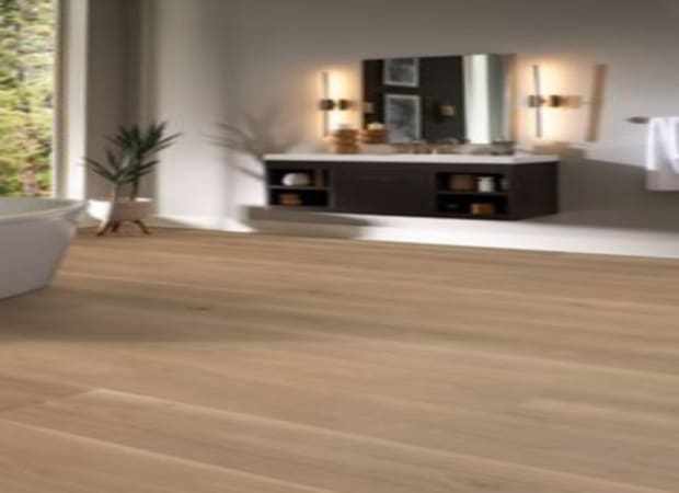 Danbury Alcove in Cafe Crepe Walnut Laminate