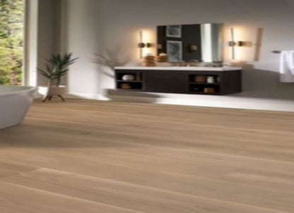 Danbury Alcove in Cafe Crepe Walnut Laminate