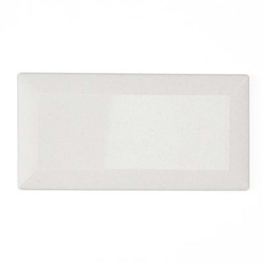White Thassos in White Thassos Beveled Edge 3x6 Polished Natural Stone