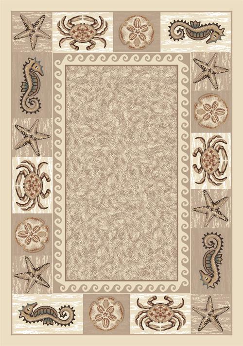 Sea Life Rug-02000 Opal
