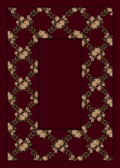Rose Bower-10806 Cranberry II Flooring by Milliken