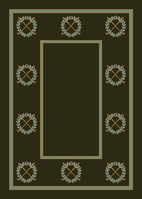 Rutherford-11506 Olive Flooring by Milliken