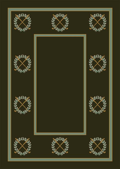 Rutherford-11506 Olive Flooring by Milliken