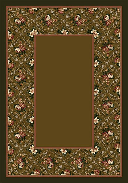 Bouquet Lace-05606 Tobacco Flooring by Milliken