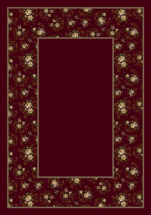 Cameo Rose-10006 Garnet II Flooring by Milliken