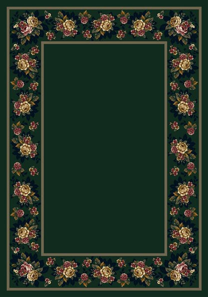 Floral Lace-11006 Emerald II Flooring by Milliken