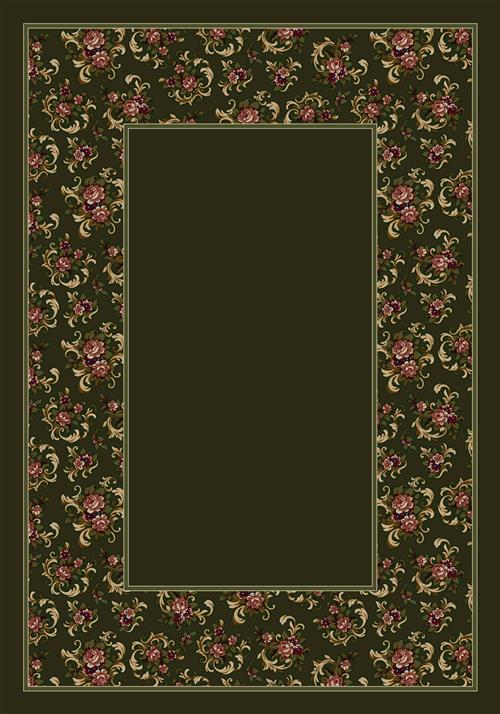 Cameo Rose-11506 Olive Flooring by Milliken