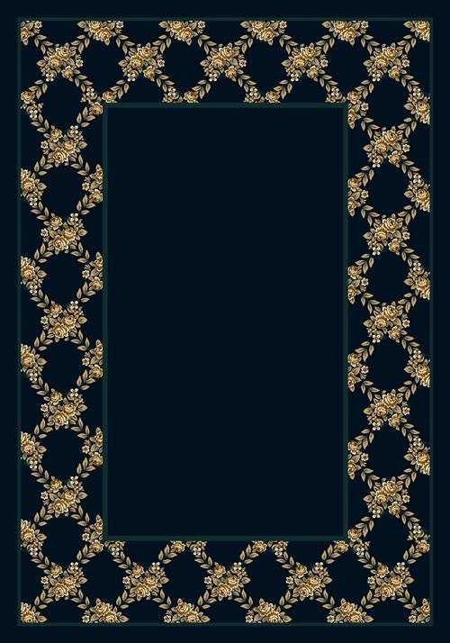 Rose Bower-12006 Sapphire Flooring by Milliken