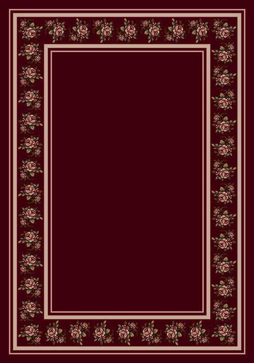 Rosalie-10806 Cranberry Flooring by Milliken
