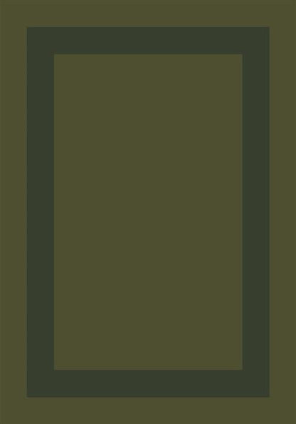Bailey-00077 Deep Olive-Oval Flooring by Milliken