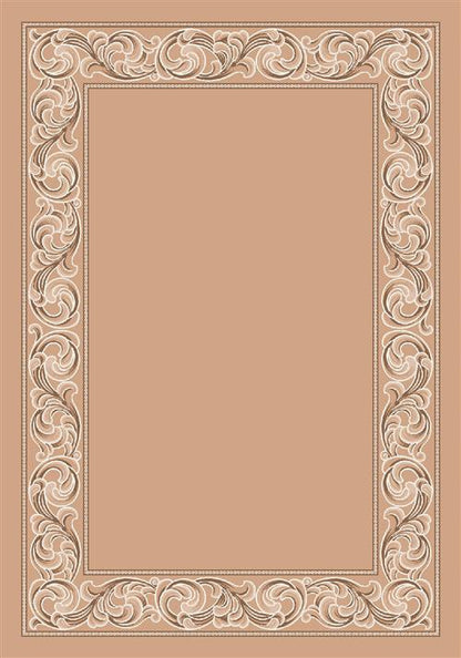 Sonata Rug-00028 Almond-Oval Flooring by Milliken