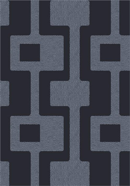 Uptown Rug-00024 Ebony-Oval