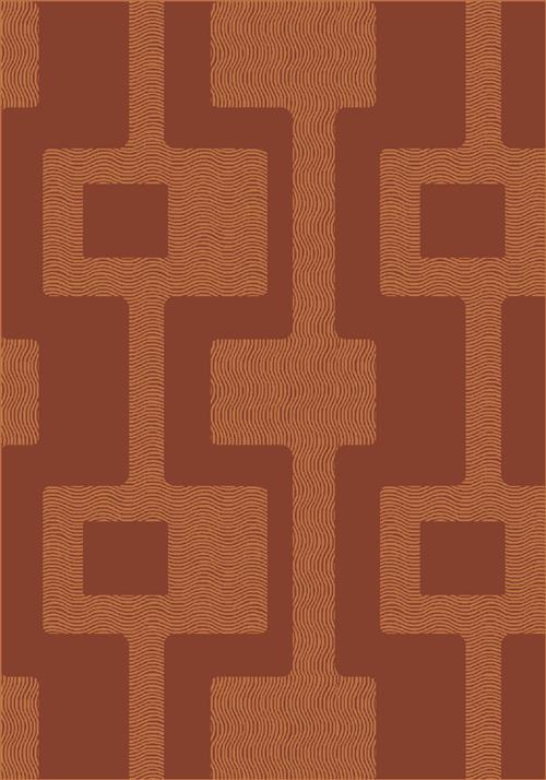 Uptown Rug-00624 Fall Orange-Oval Flooring by Milliken