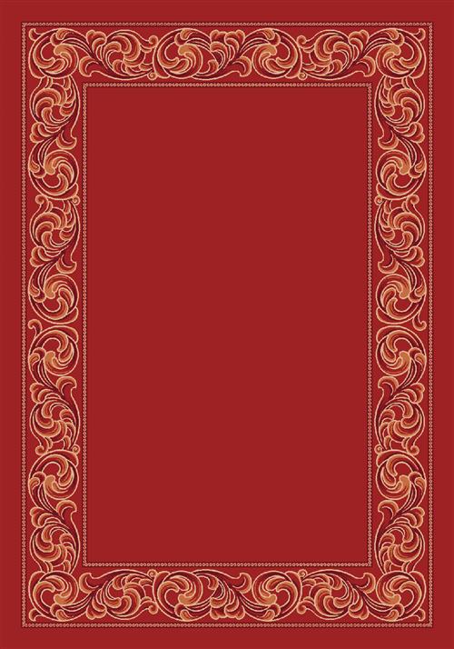 Sonata Rug-00235 Indian Red-Oval Flooring by Milliken