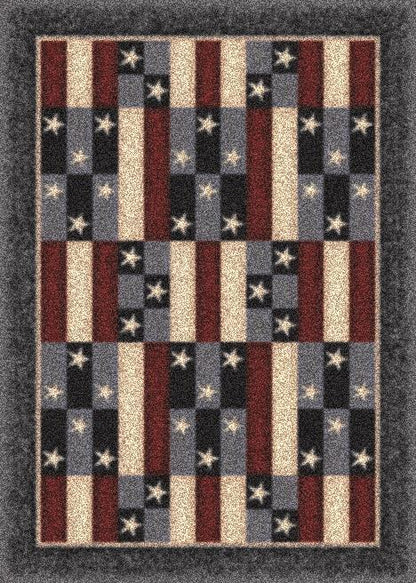 America Patchwork-07350 Denim