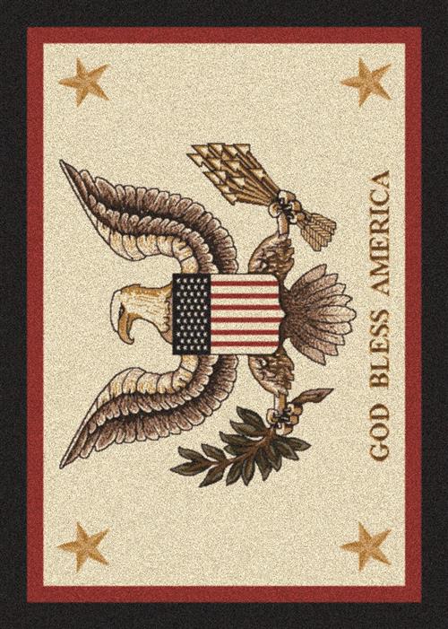 God Bless America-02000 Opal Flooring by Milliken