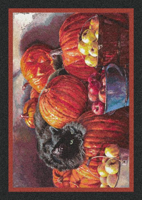 Halloween-00002 Pumpkin Patch Flooring by Milliken