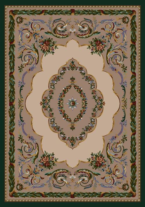 Lafayette Rug-11000 Sandstone Emerald Flooring by Milliken