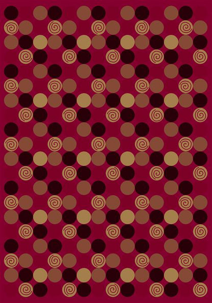 Da T Da Rug-08900 Cherry