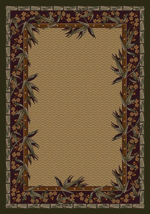 Osaka Rug-11500 Olive Flooring by Milliken