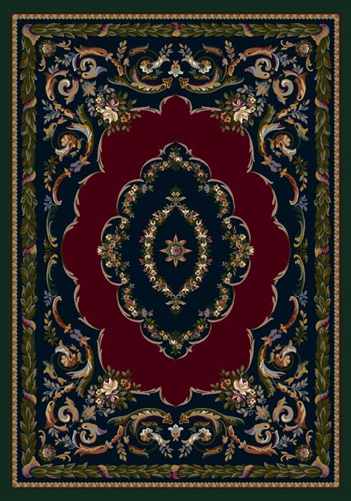 Lafayette Rug-11001 Sapphire Emerald Flooring by Milliken