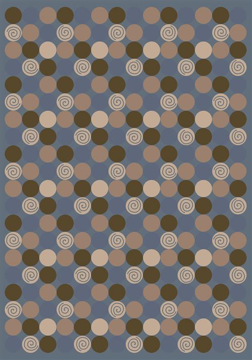 Da T Da Rug-02710 Pale Lapis Flooring by Milliken