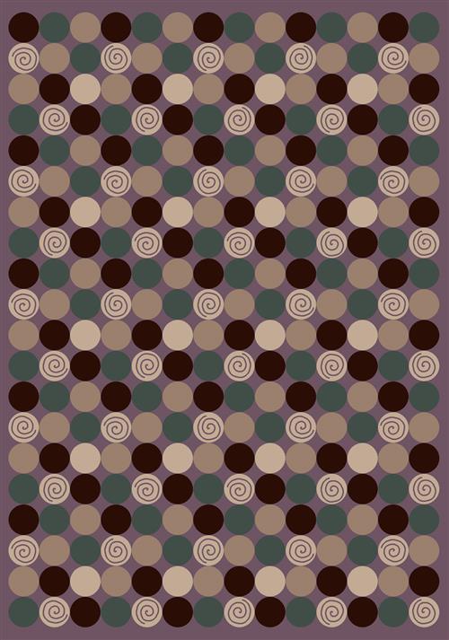 Da T Da Rug-07900 Amethyst Flooring by Milliken