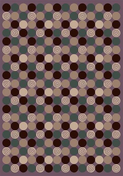 Da T Da Rug-07900 Amethyst Flooring by Milliken