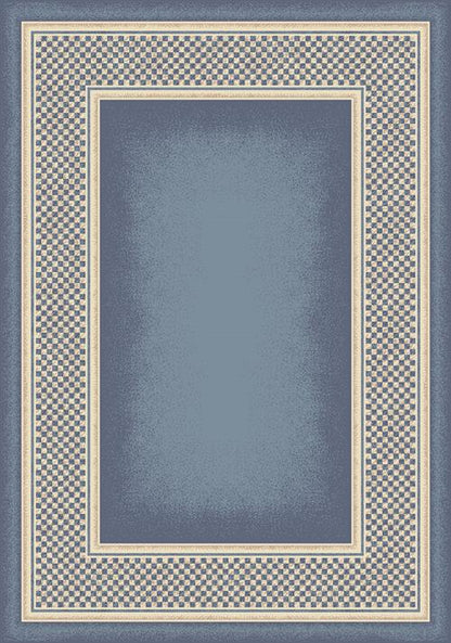 Old Gingham Rug-02700 Light Lapis
