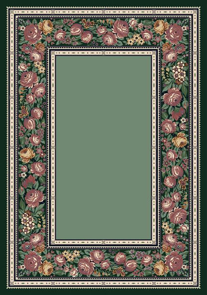 English Floral Rug-06000 Peridot