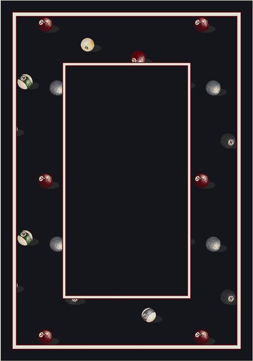 Billiards Border-7002 Flooring by Milliken