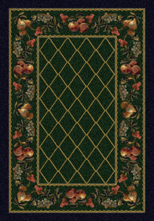 Fruit Medley Rug-11000 Emerald Flooring by Milliken