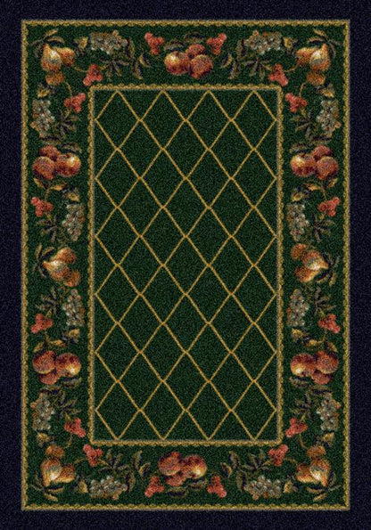 Fruit Medley Rug-11000 Emerald