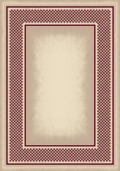Old Gingham Rug-02000 Opal Garnet Flooring by Milliken