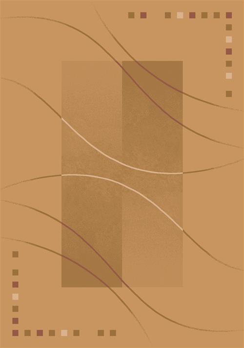 Calypso-00601 Flaxen-Oval Flooring by Milliken
