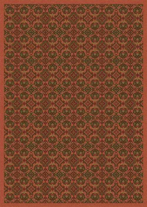 Turkoman-04950 Terra Cotta Flooring by Milliken