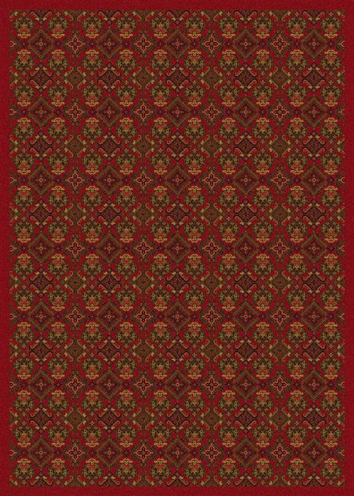 Turkoman-08500 Brick in Brick Area Rugs