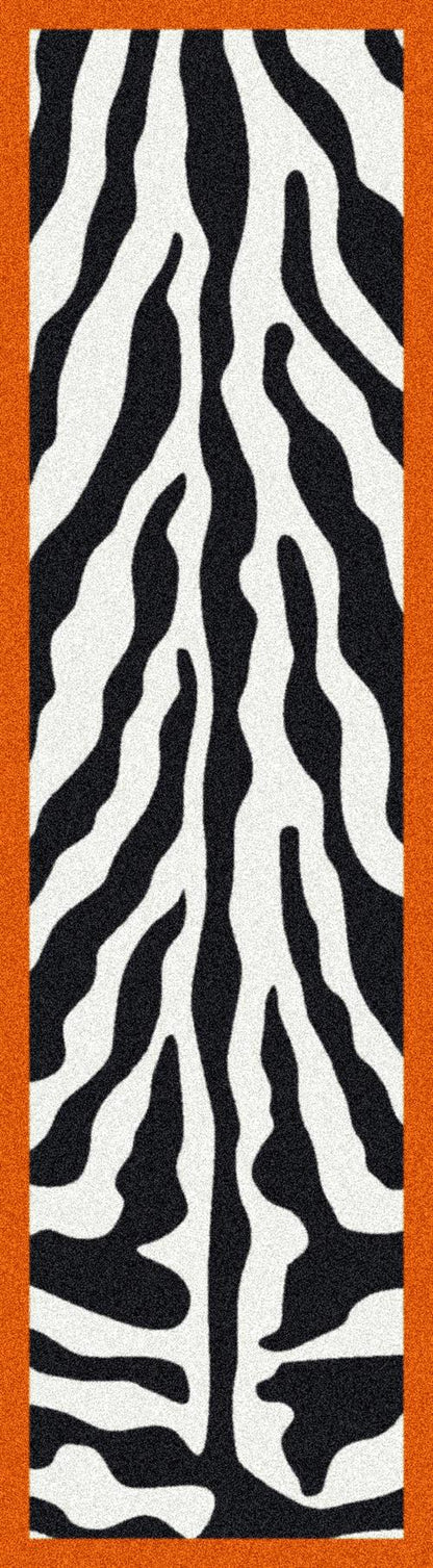 Zebra Glam-Tangerine