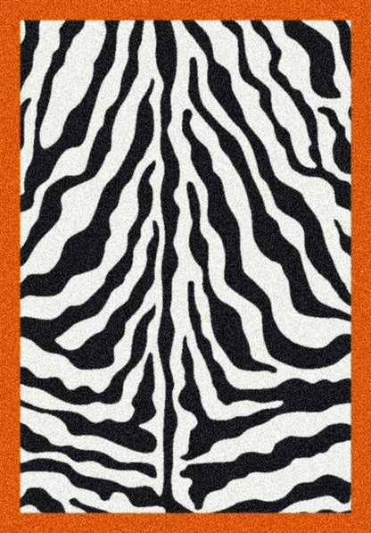 Zebra Glam-Tangerine