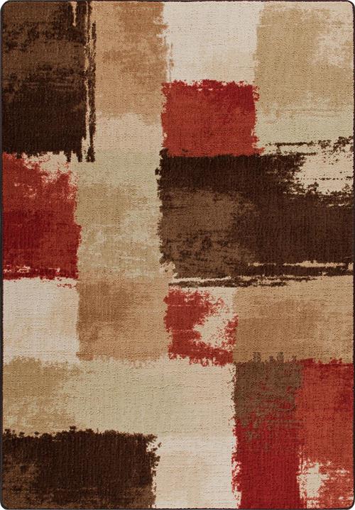 Fair & Square-Spice Flooring by Milliken