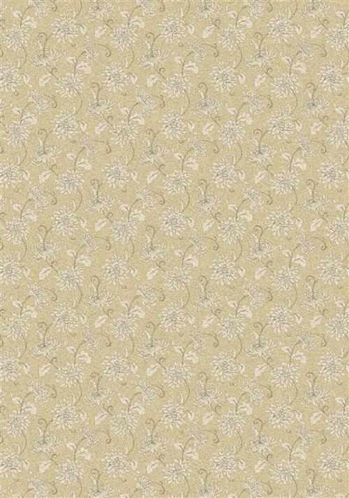 Spring Flora-Buttercup Flooring by Milliken