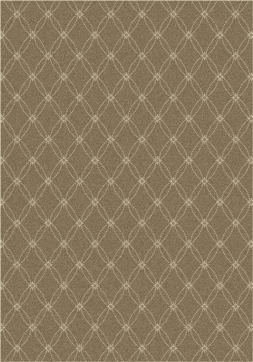 Pearl Lattice-Parchment Flooring by Milliken