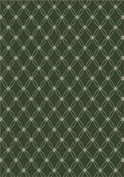 Pearl Lattice-Peacock Flooring by Milliken