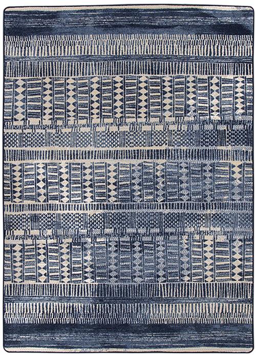 Fulani-India Ink Flooring by Milliken