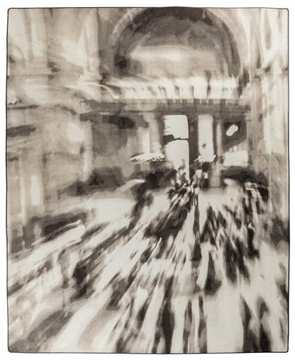 Morning Commute -Grayscale