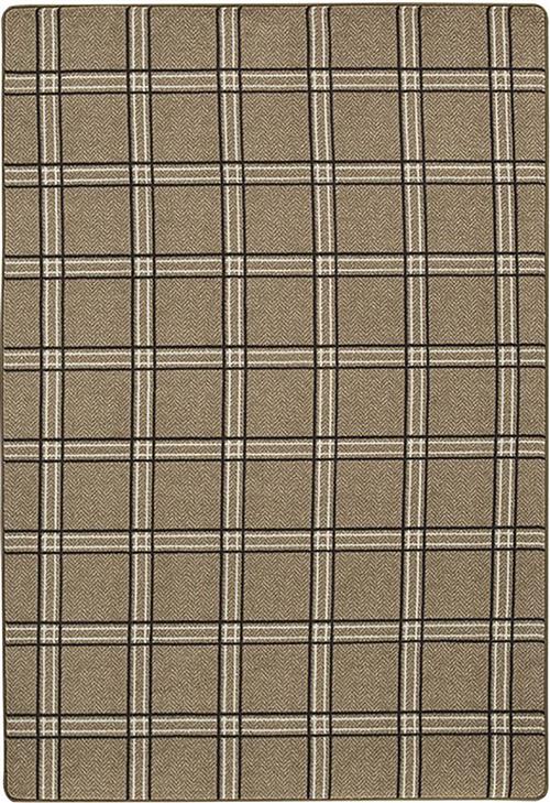 Pane Plaid-Oil Skin Flooring by Milliken